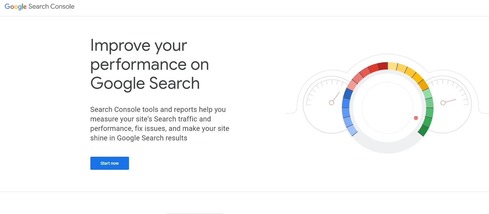 search console interface
