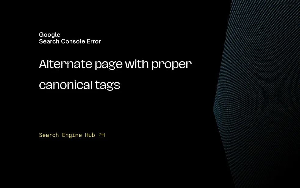 google search console error